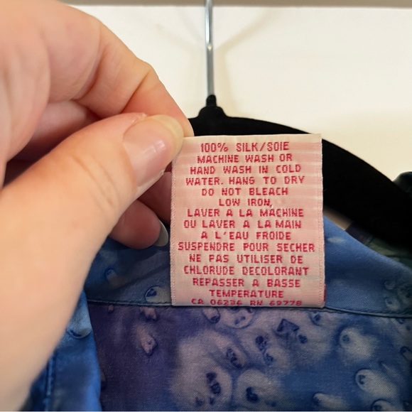 Footlocker | Vintage Silk Button Up - Picture 12 of 12